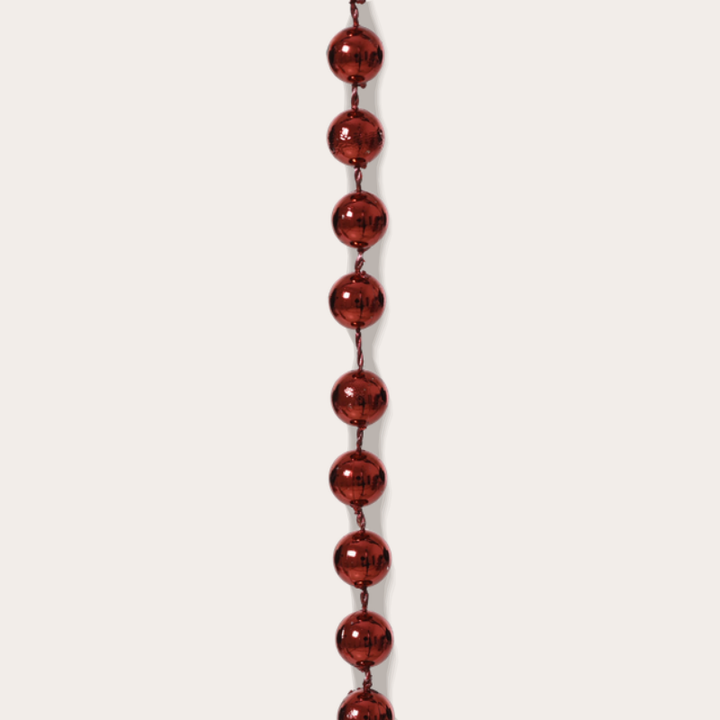 Slinger - Diep rood detail