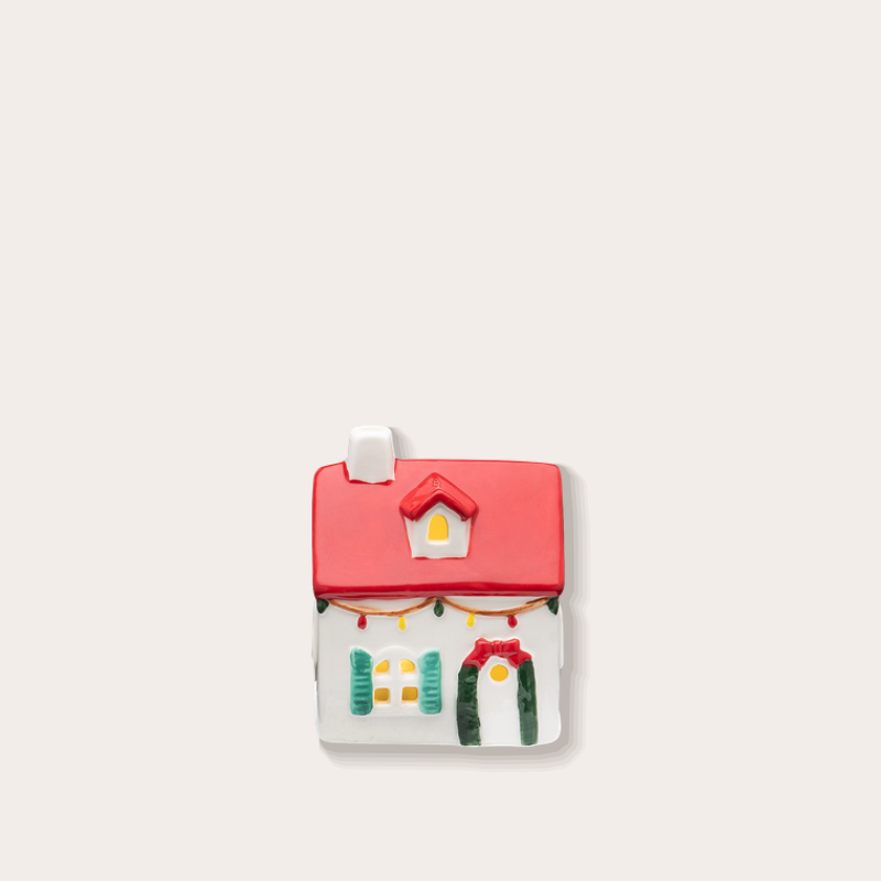 Anna+Nina - LED Santa's Glow Cabin met verlichting aan