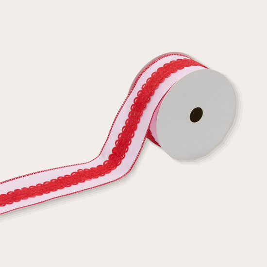 Lint - Ring - Wit/rood