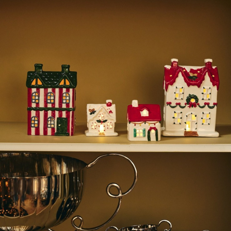 Anna+Nina - LED Santa's Glow Cabin sfeerfoto