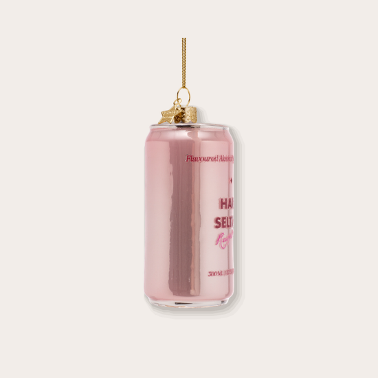 Ornament - Hard seltzer framboos - zijkant