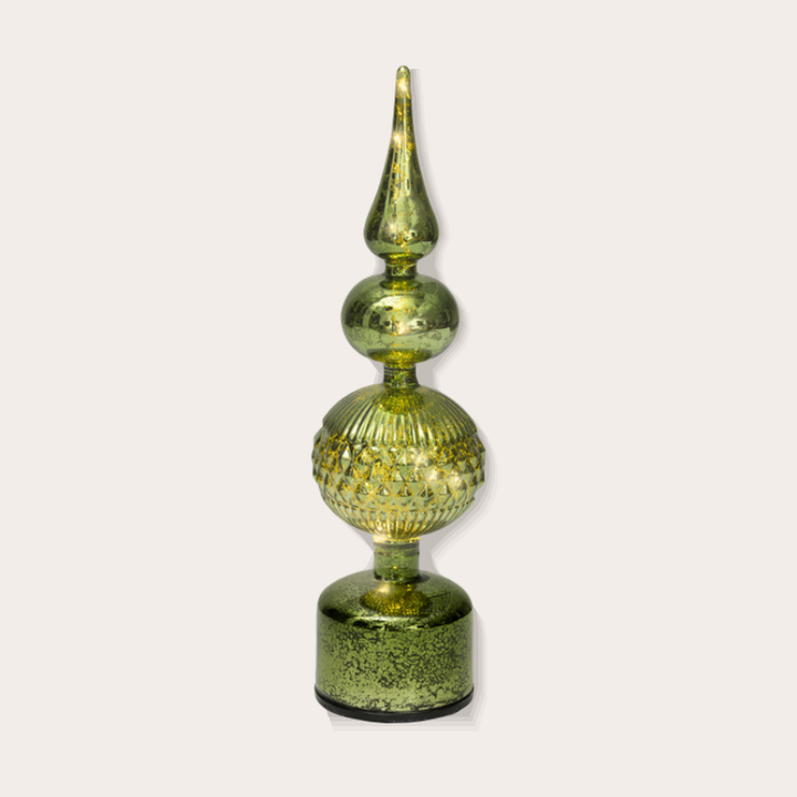 Tafelpiek LED - Draaiend - Groen - 35,5 cm