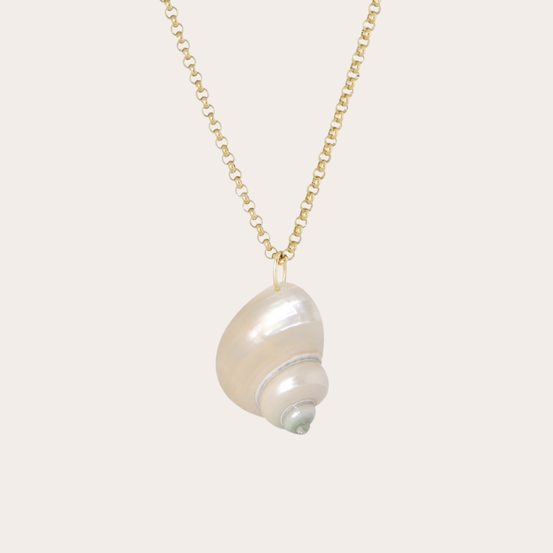 Ketting met schelp hanger