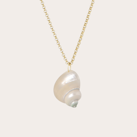 Ketting met schelp hanger