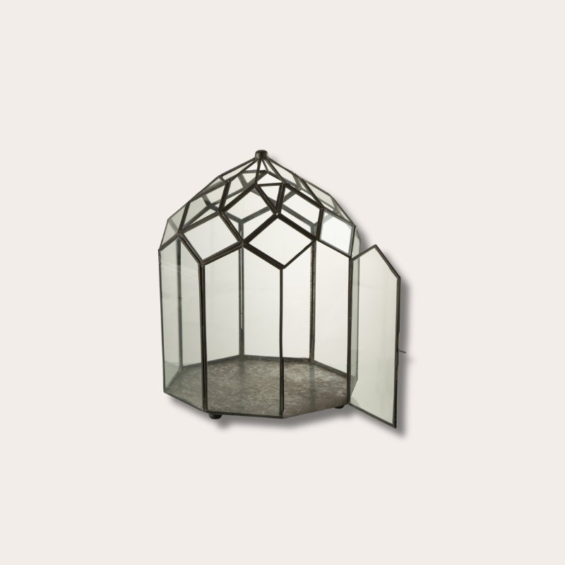 Terrarium huisje - Glas