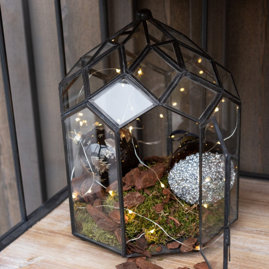 Terrarium huisje - Glas