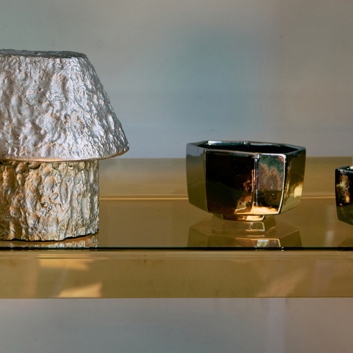 HKliving - Chrome bowl - M