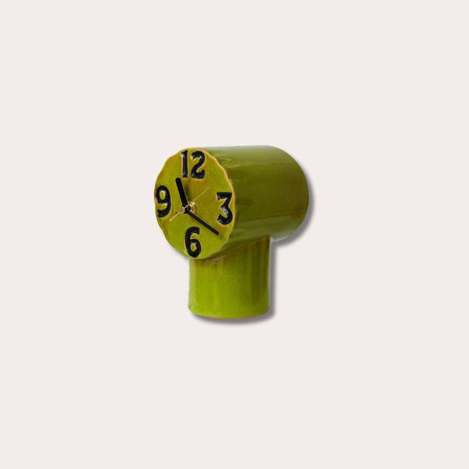 HKliving retro clock olive