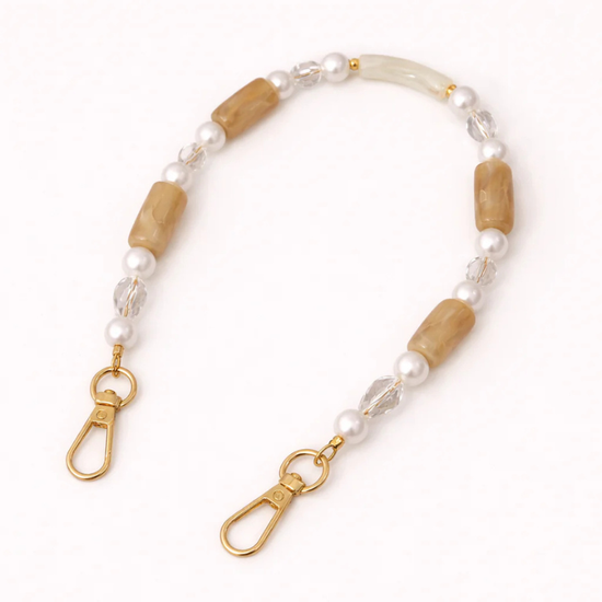 Telefoonkoord - Loreto - Beige - kort