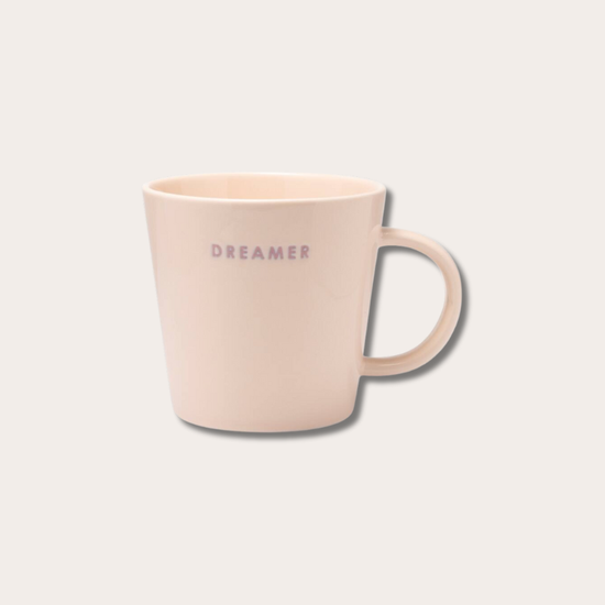 Tea mug - Dreamer - Ecru