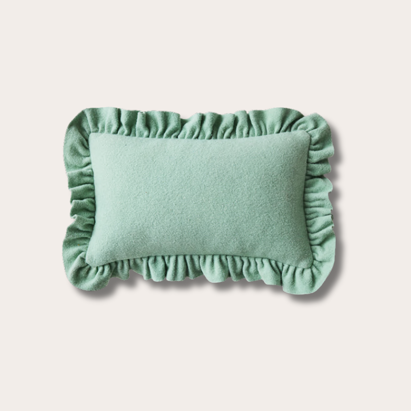HKliving - Felt cushion - Mint