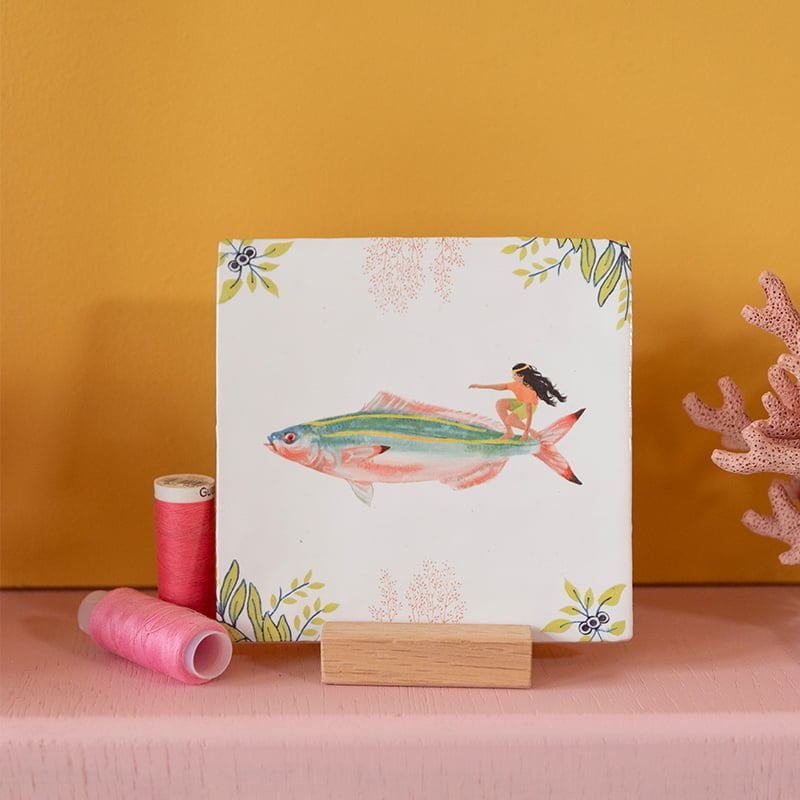 Storytiles - Met de golven mee