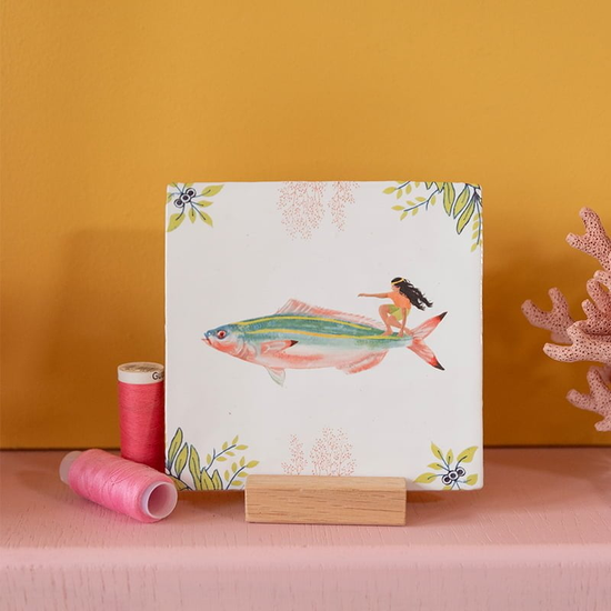 Storytiles - Met de golven mee