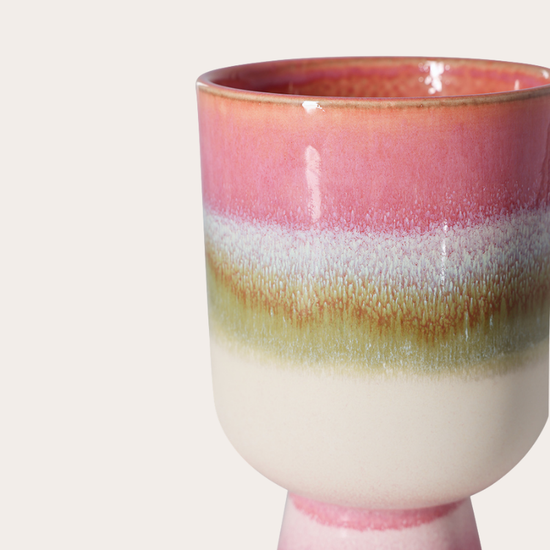 HKliving Retro flower pot rosefield
