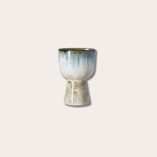 HKliving Retro flower pot glacier