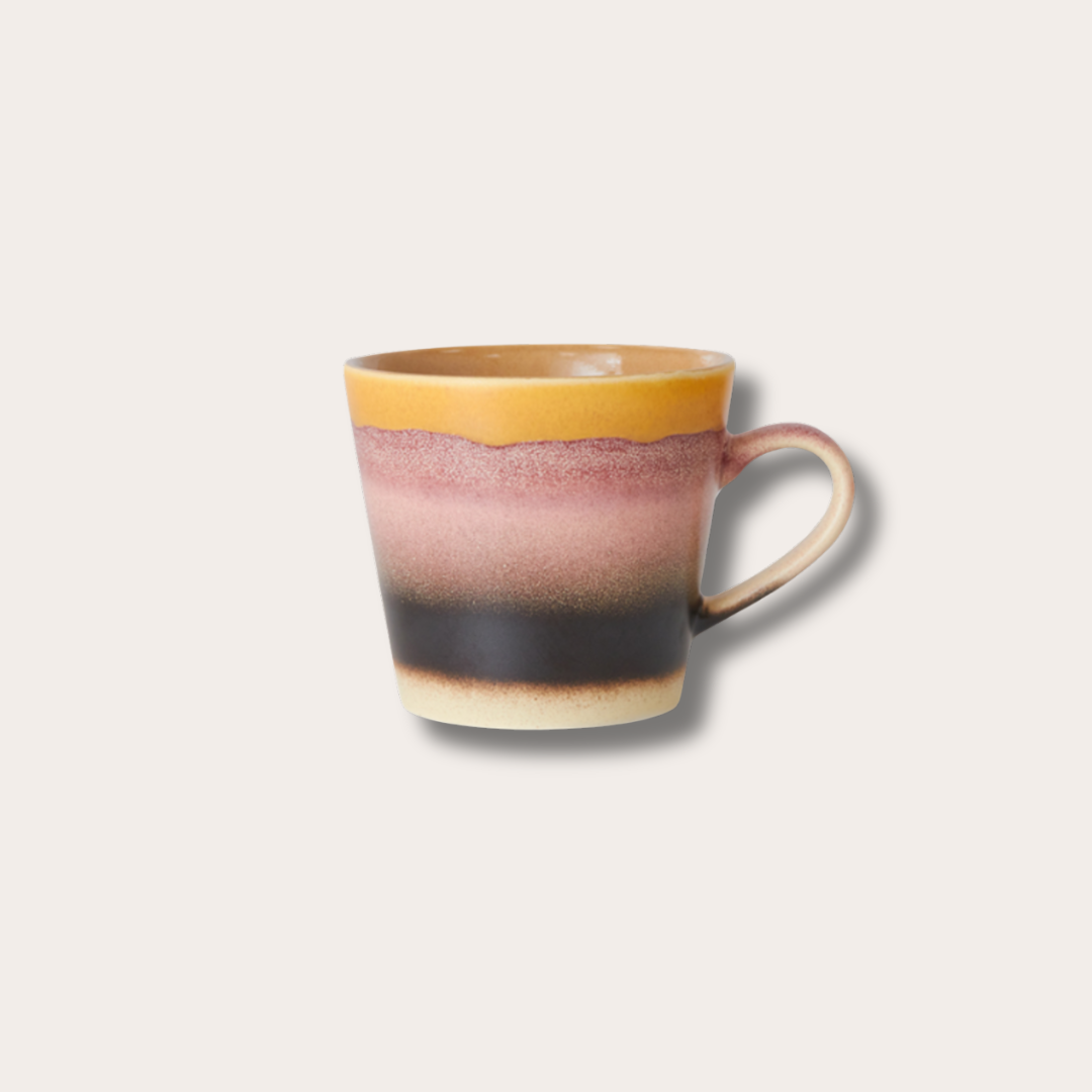 HKliving cappucino mug Sunset