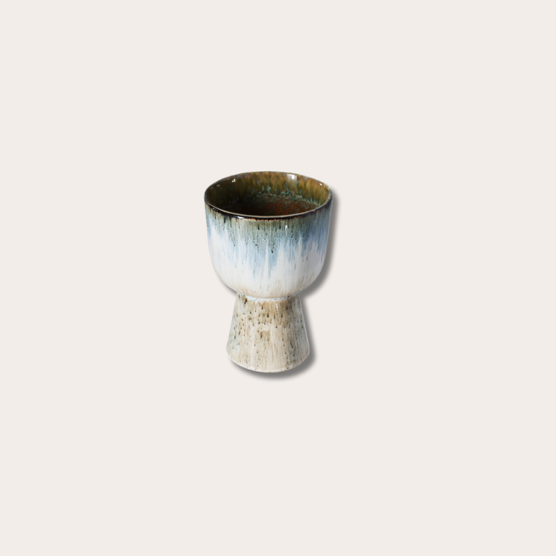 HKliving Retro flower pot glacier