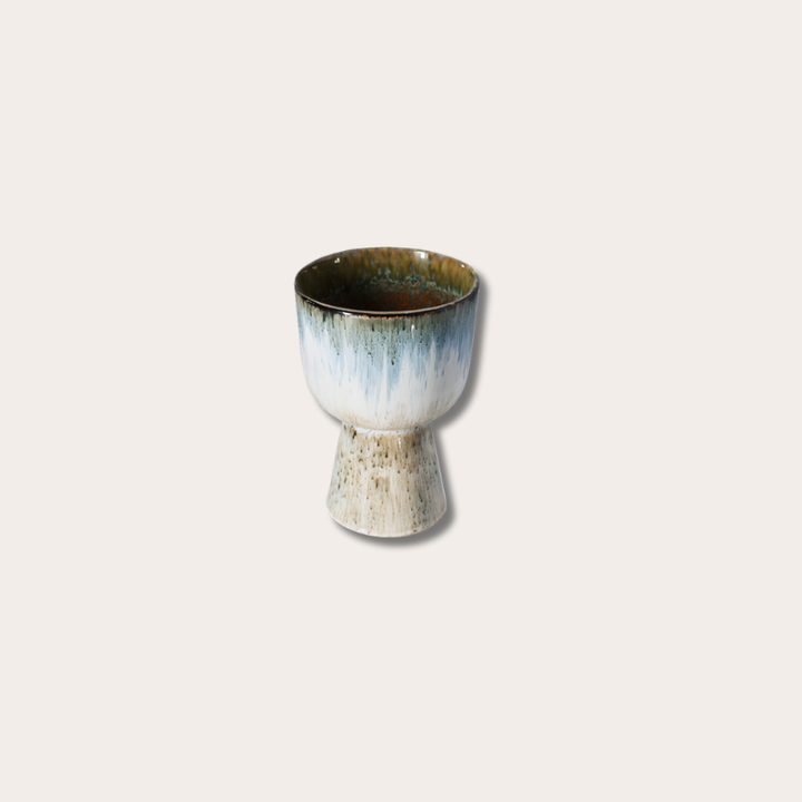 HKliving Retro flower pot glacier