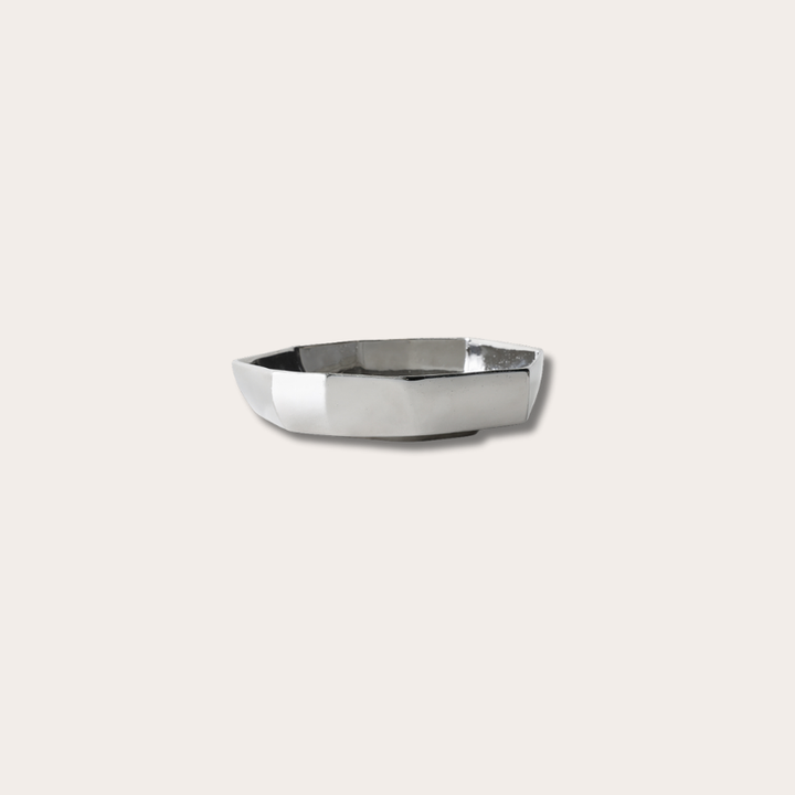 HKliving - Chrome bowl - L
