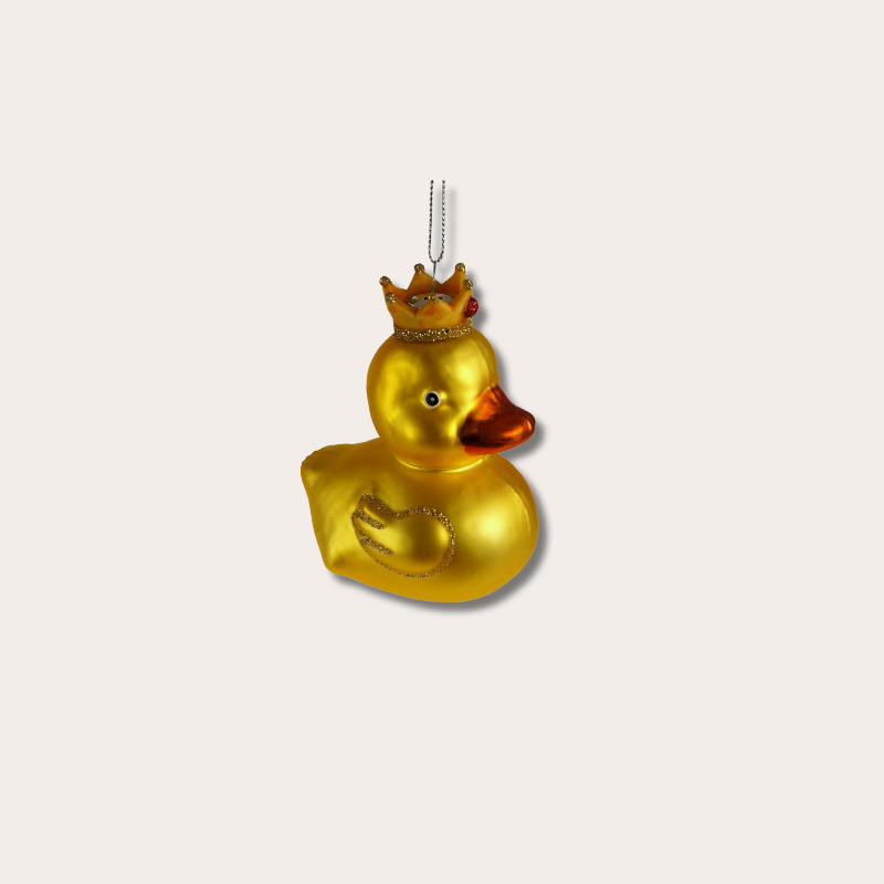 Ornament - Bad eend - Geel