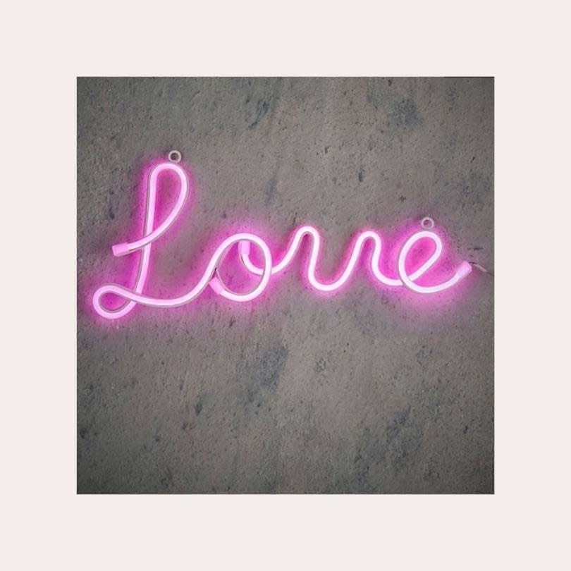 Neon letters - Love