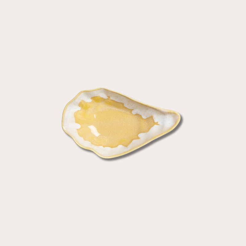 Schaaltje - Oester - Geel