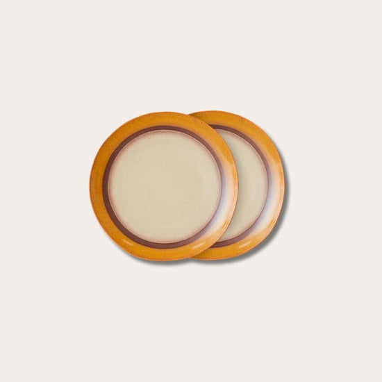 HKliving dinner plate coconut