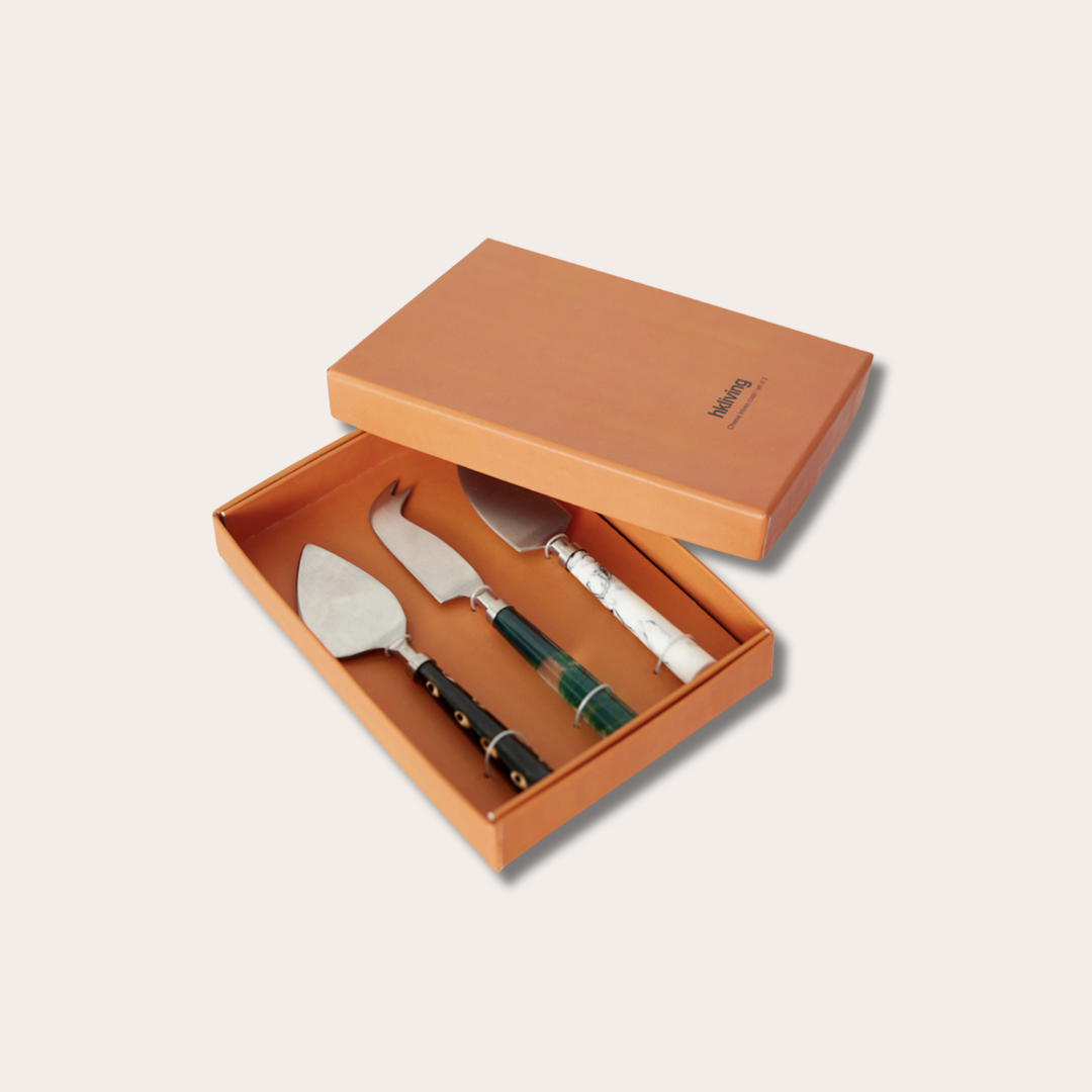 HKliving cheese knives Coast set of 3