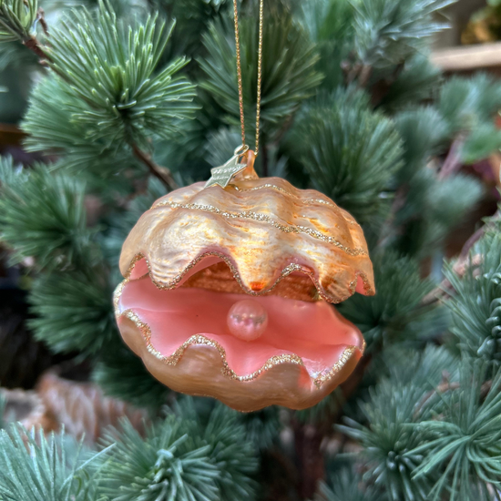 Ornament – Oester met parel