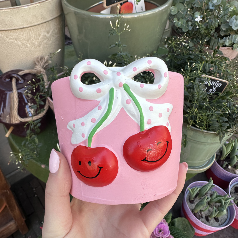 Potje Kers - Roze