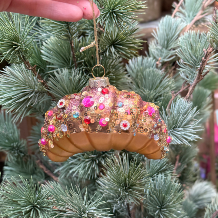 Ornament - Croissant - Goud