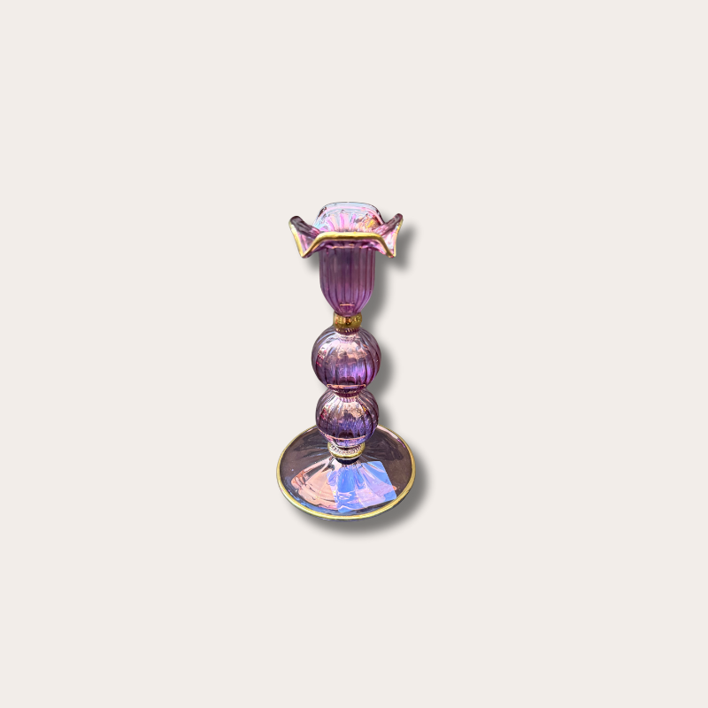 Kandelaar GV - Bubbels - lavendel