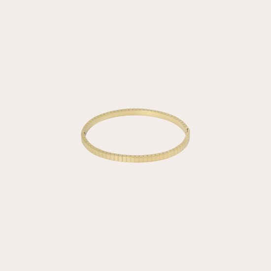 Geribbelde bangle