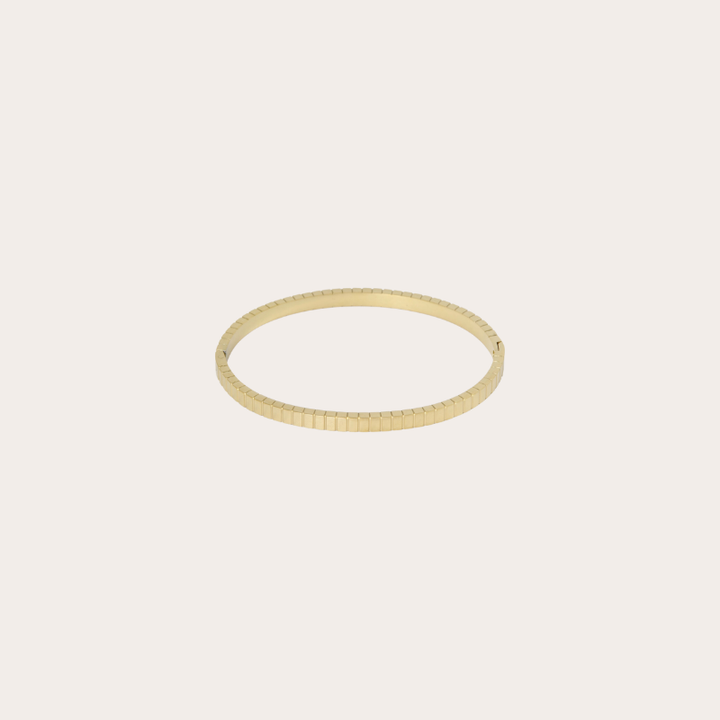 Geribbelde bangle