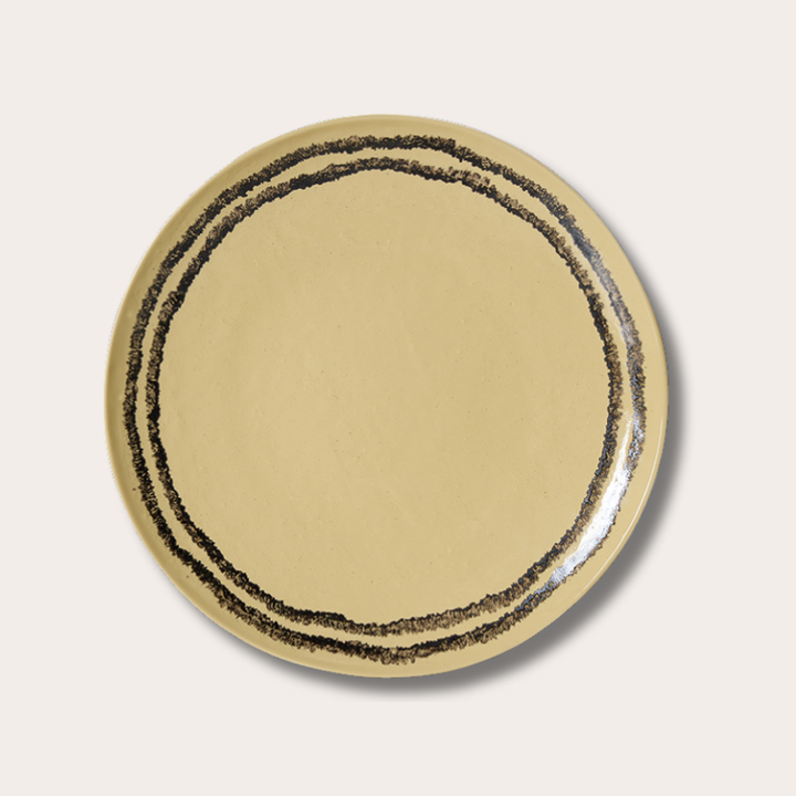 HKliving - Dinner plate - Vanilla
