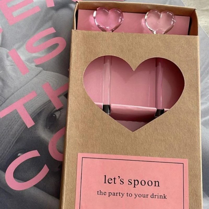 Heart spoons - set van 2