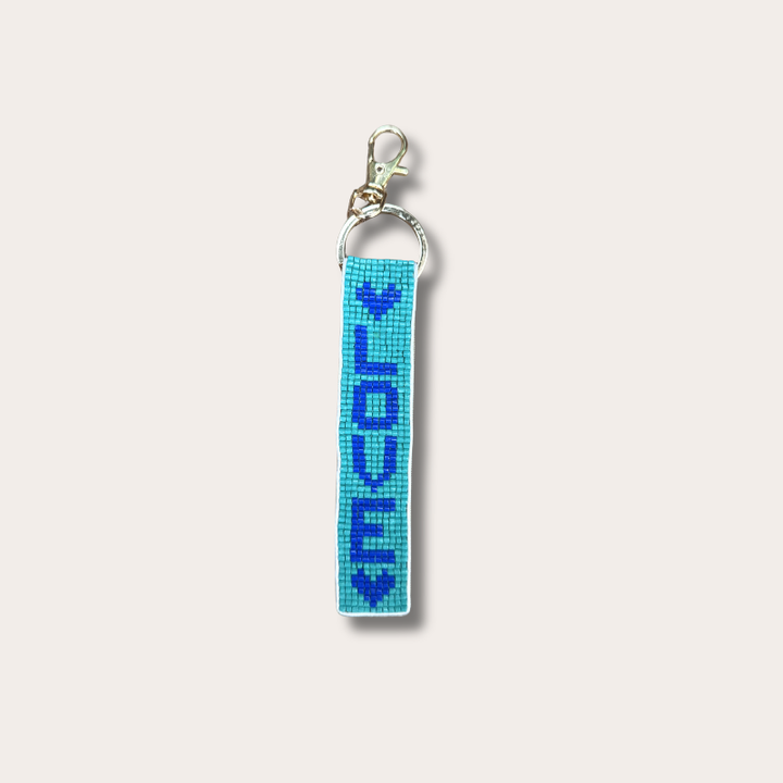 Sleutelhanger - Love - Turquoise
