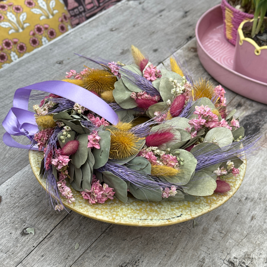 Lentekrans multicolor - Geel