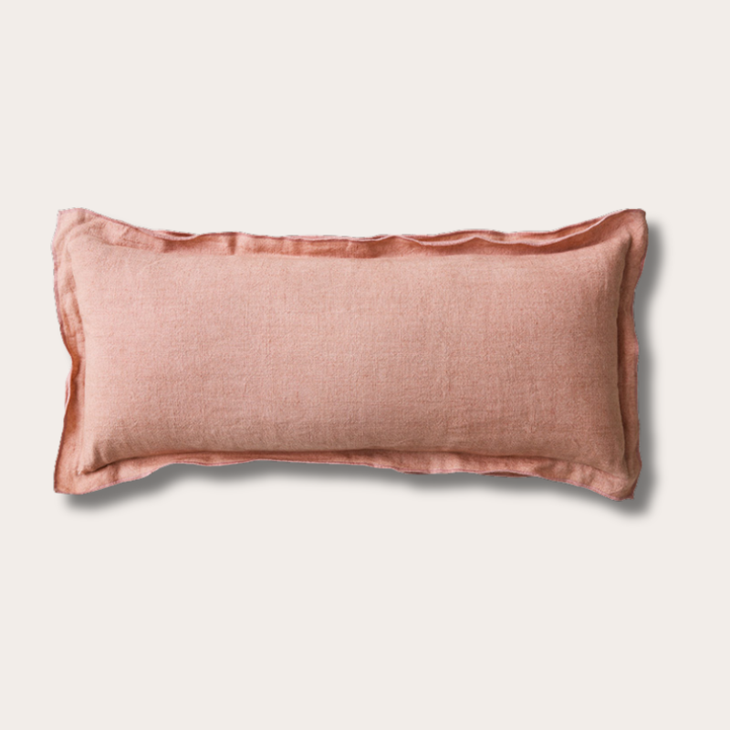 HKliving - Linen cushion - Magnolia