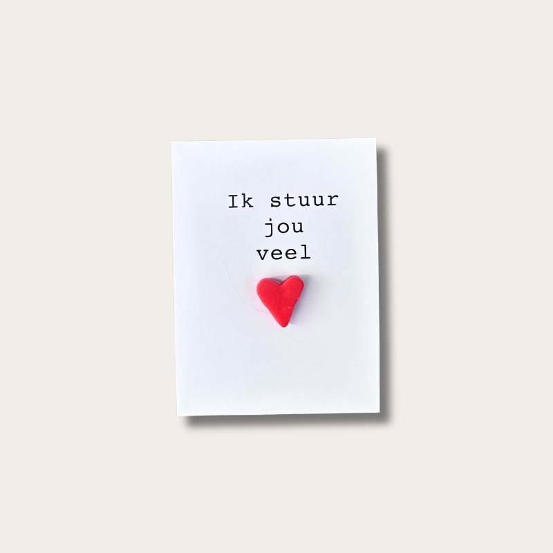 Cadeaukaartje - Ik stuur jou veel liefde