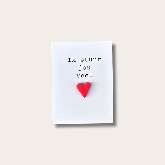 Cadeaukaartje - Ik stuur jou veel liefde