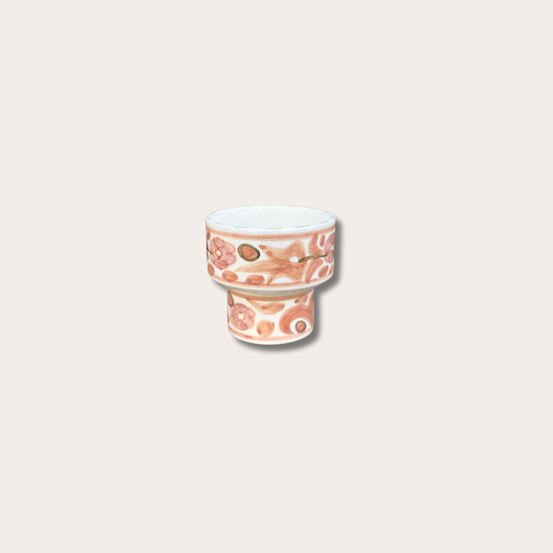 Chabi Chic - schaaltje op voet - peach