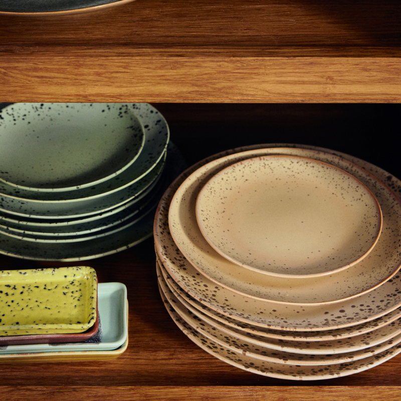 HKliving - Side plate - Grit