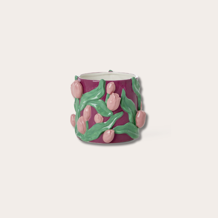 Pot - Tulpen - paars