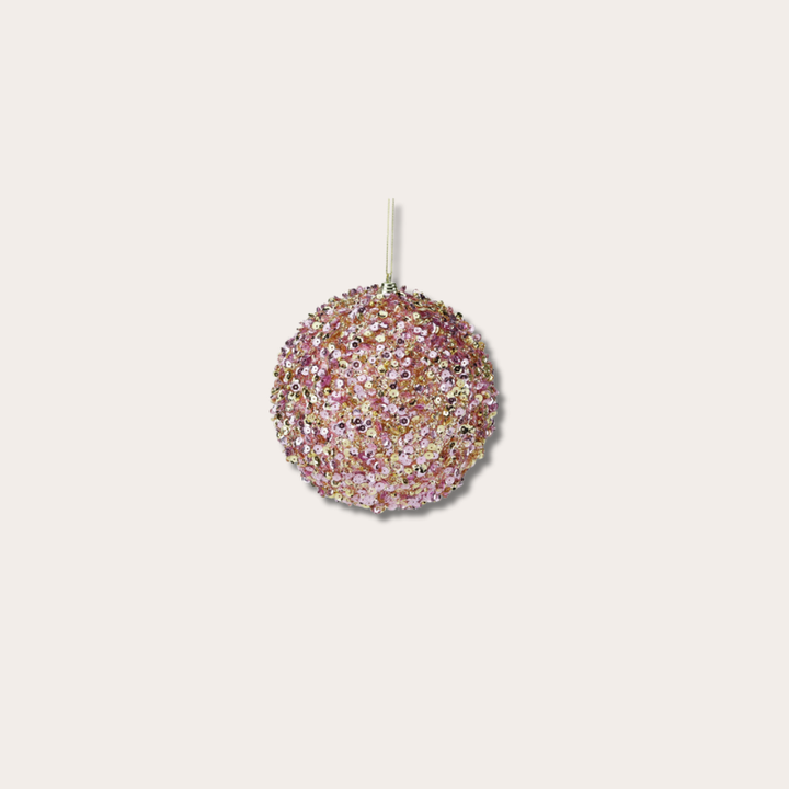 Kerstornament - Frosty - Glitter