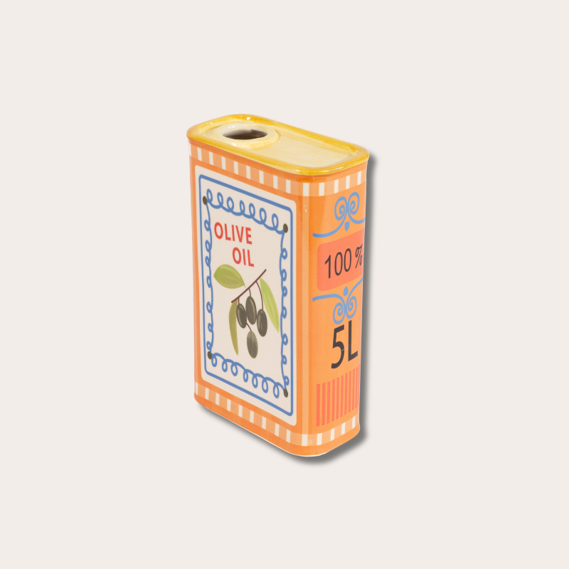 Vaasje - Olijfolie - M - Oranje