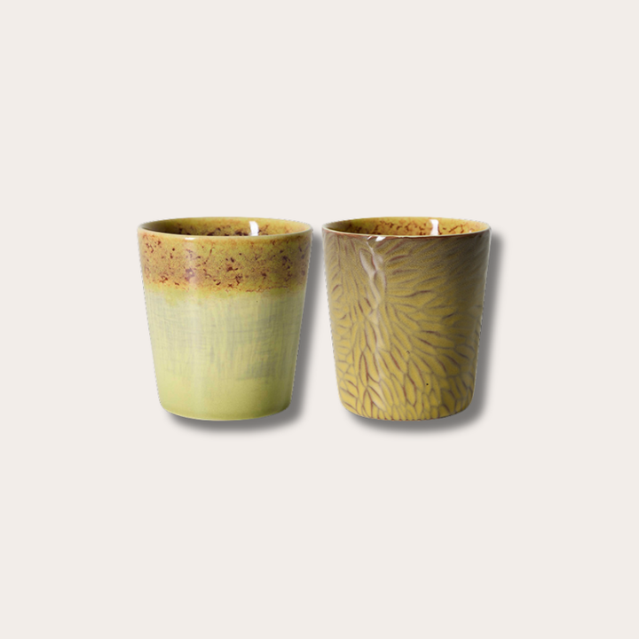 HKliving - Coffee mugs - Van Gogh - Sunflowers