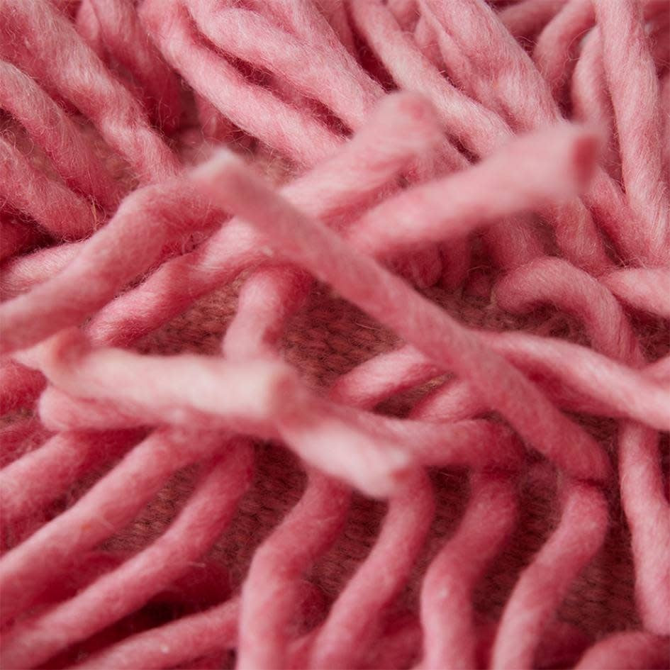 HKliving rugged cushion pink