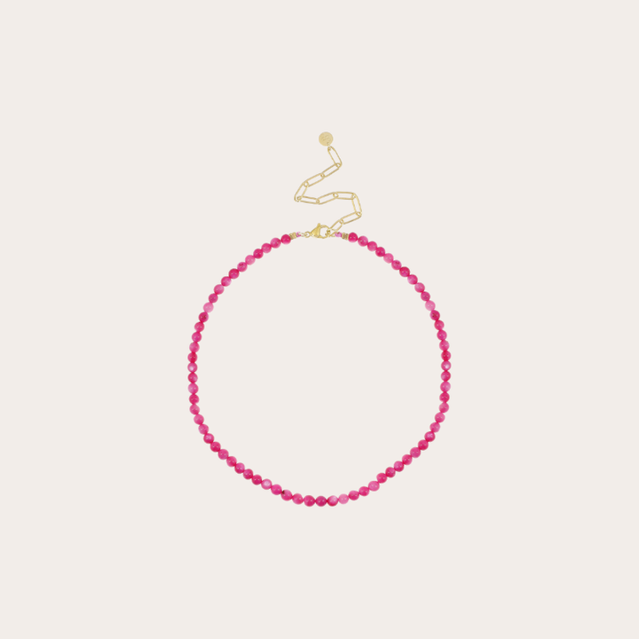Schelpkettinkje fel roze