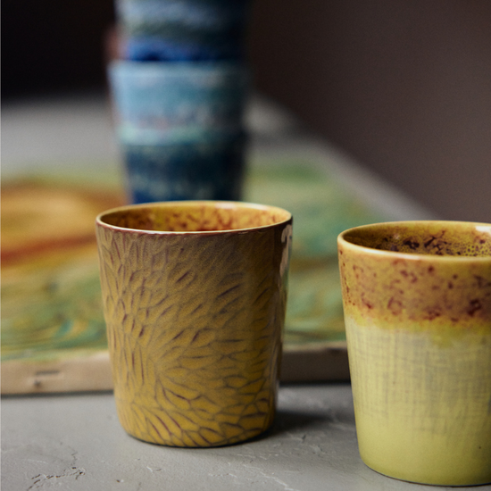 HKliving - Coffee mugs - Van Gogh - Sunflowers